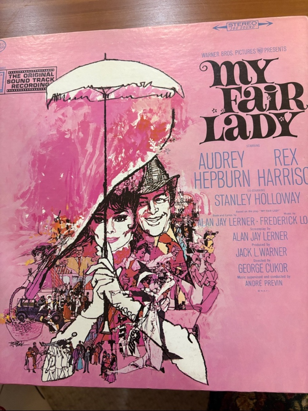 My Fair Lady Vintage Soundtrack LO vinyl record. Classic movie. Lovely musicNEW
